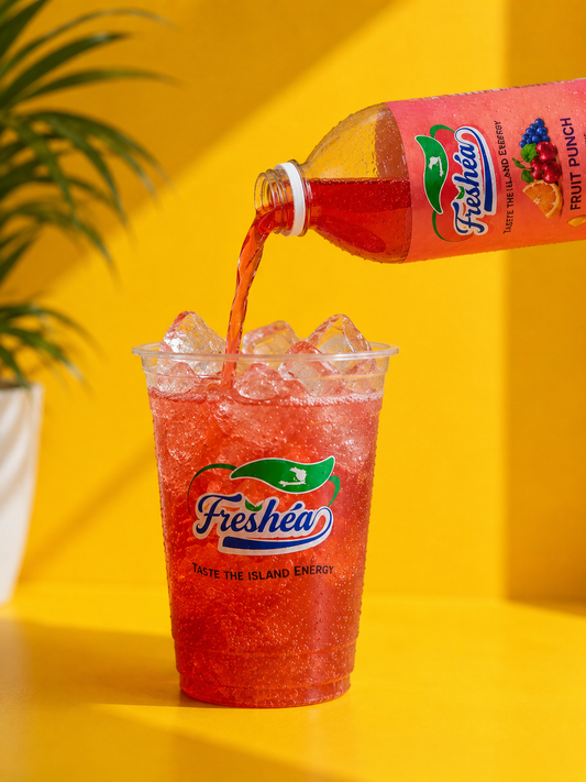 FRESHÉA Fruit Punch Sparkling Soda