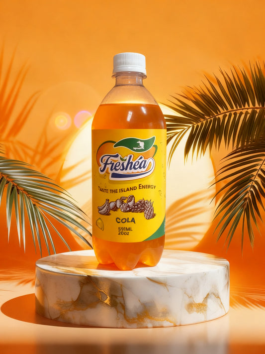 FRESHÉA Cola Champagne Soda – Caribbean Flavor