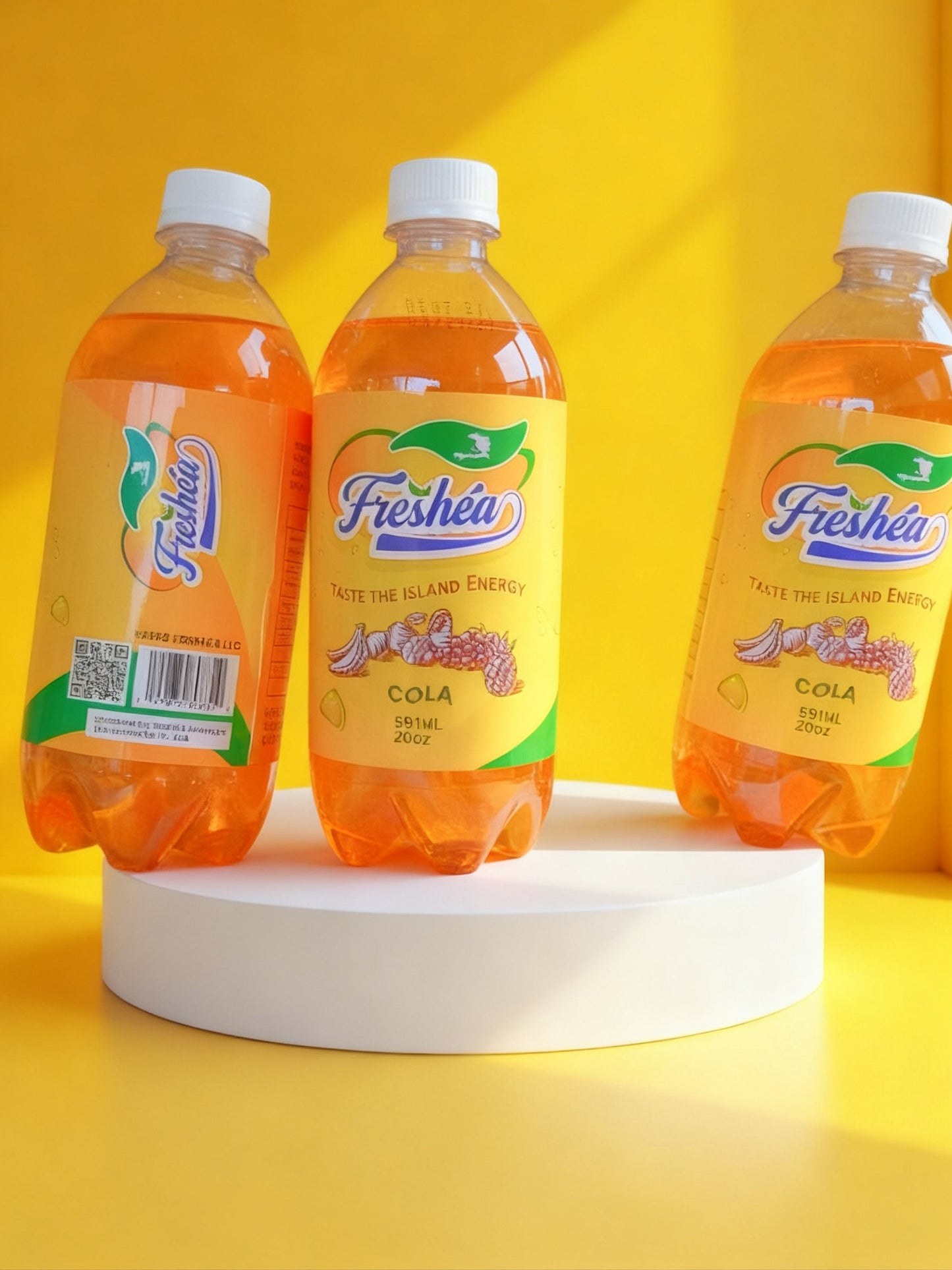 FRESHÉA Cola Champagne Soda – Caribbean Flavor